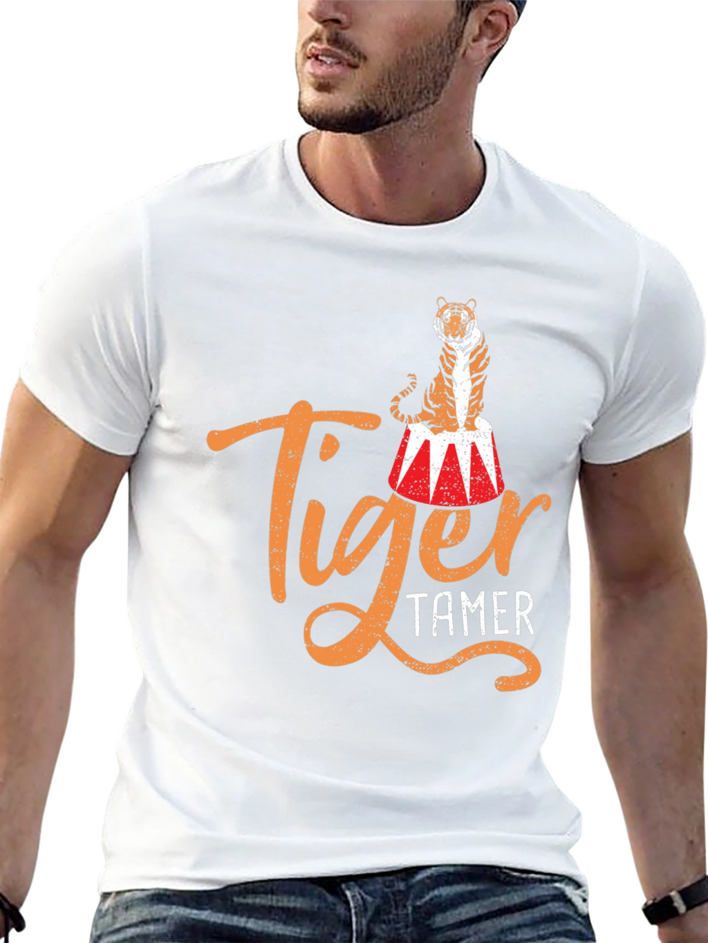 Tiger Tamer Graphic Tee - Circus Style