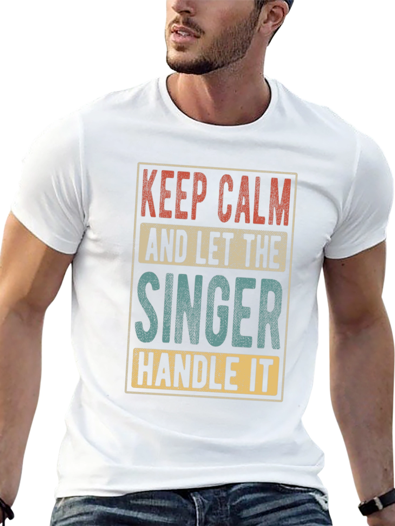 Keep Calm and Let the Singer Handle It T-Shirt