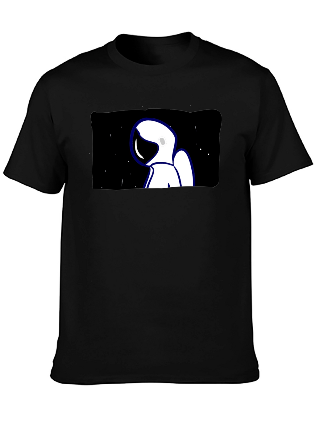 Astronaut Graphic Tee - Cool Space Design
