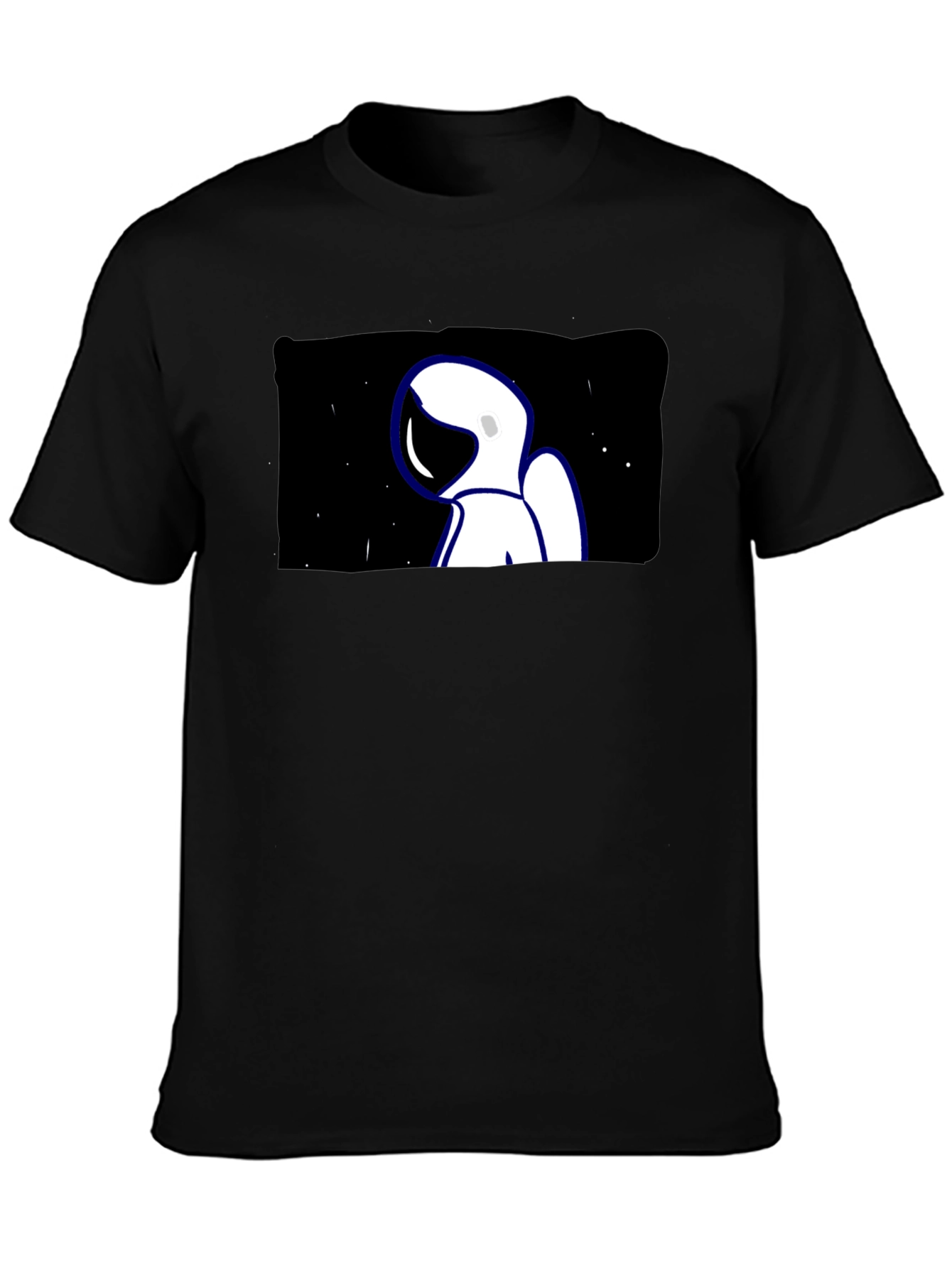 Astronaut Graphic Tee - Cool Space Design