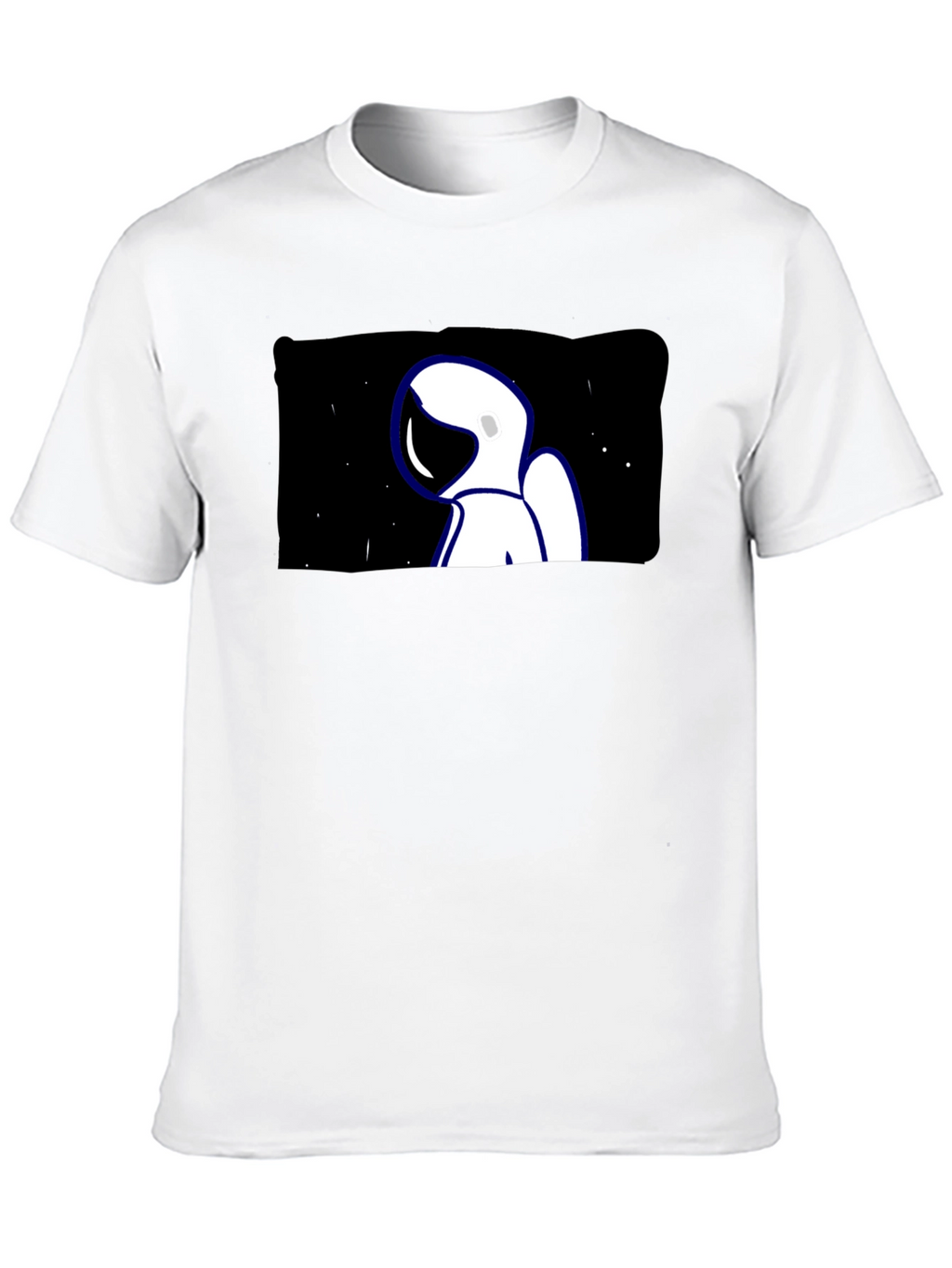 Astronaut Graphic Tee - Cool Space Design