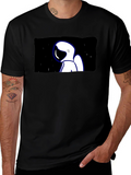 Astronaut Graphic Tee - Cool Space Design