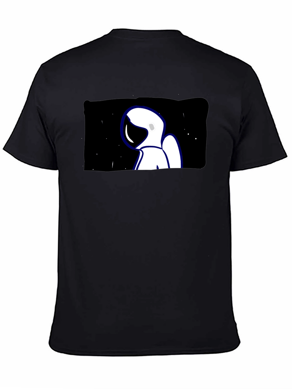 Astronaut Graphic Tee - Cool Space Design