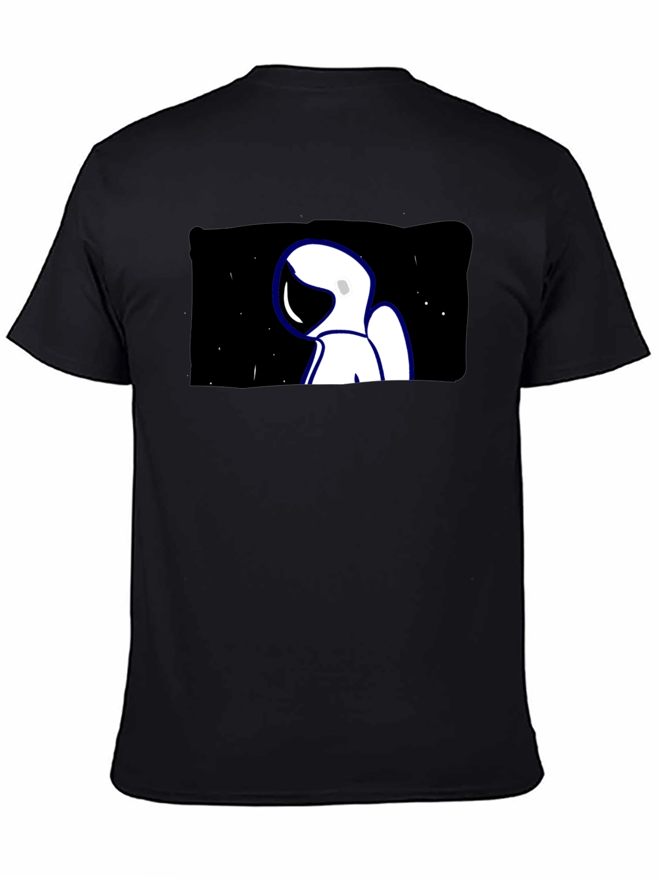 Astronaut Graphic Tee - Cool Space Design