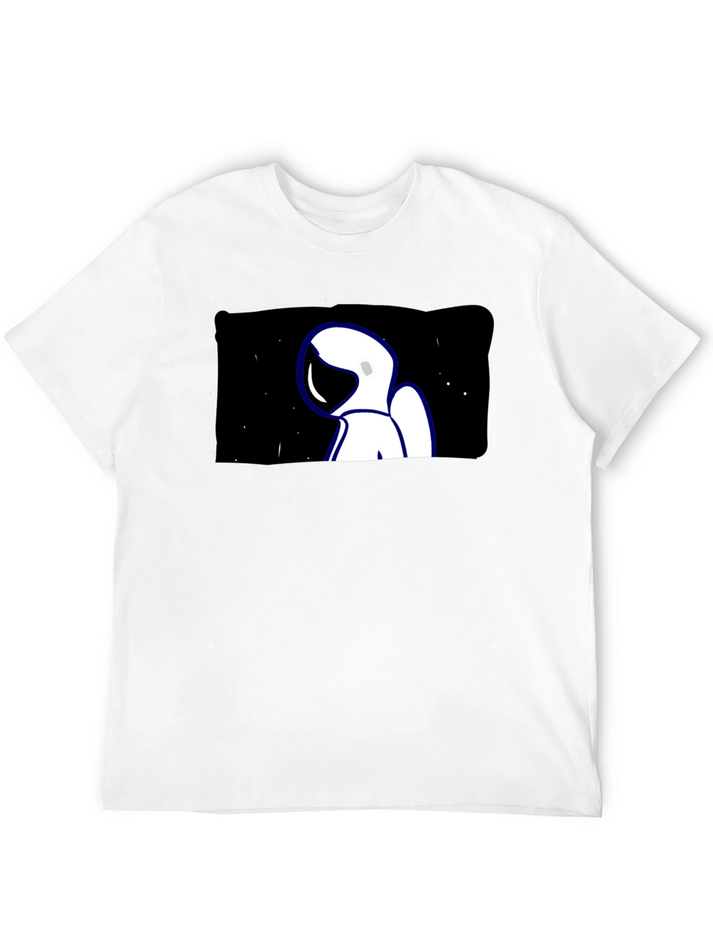 Astronaut Graphic Tee - Cool Space Design