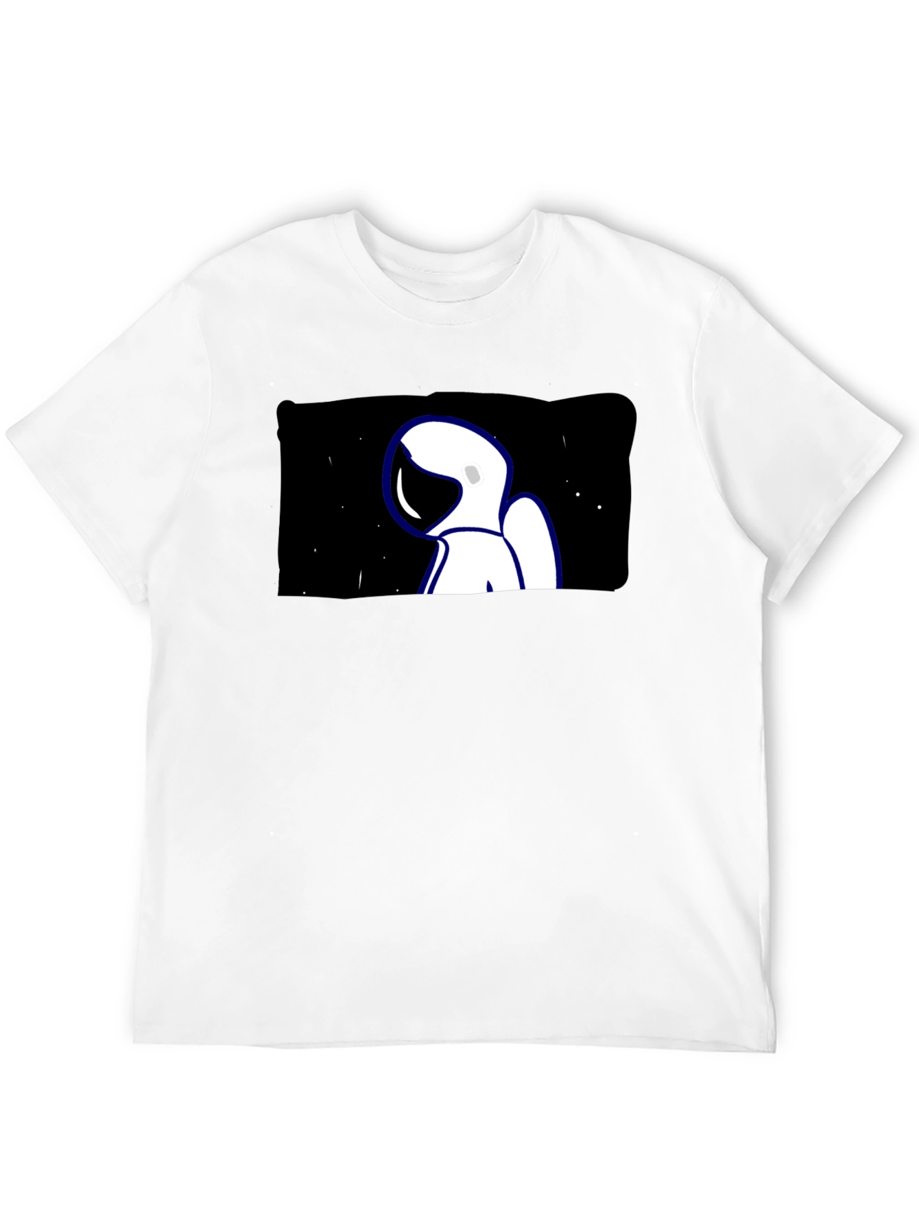 Astronaut Graphic Tee - Cool Space Design
