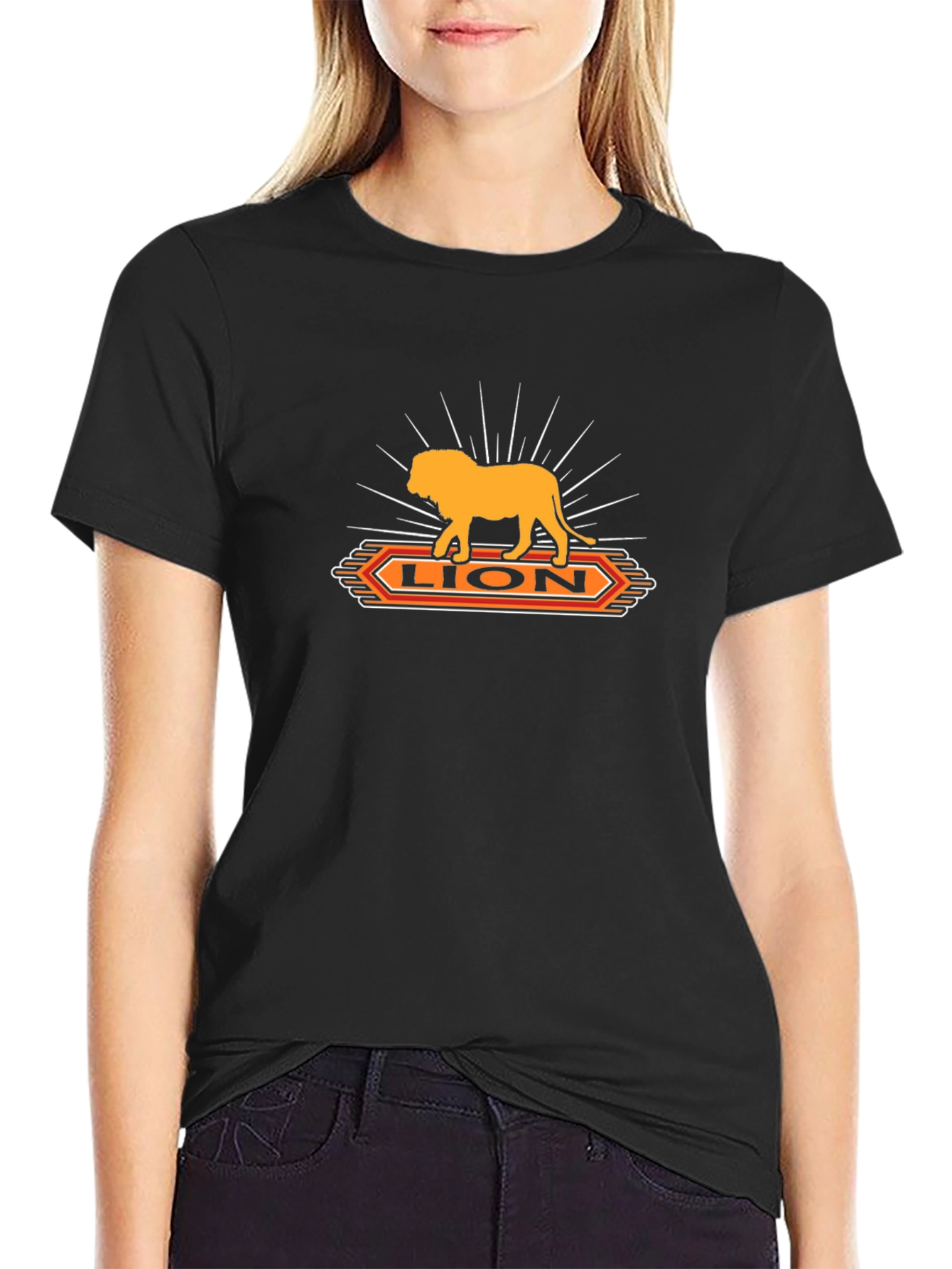 Lion Graphic T-Shirt - Cool Animal Design