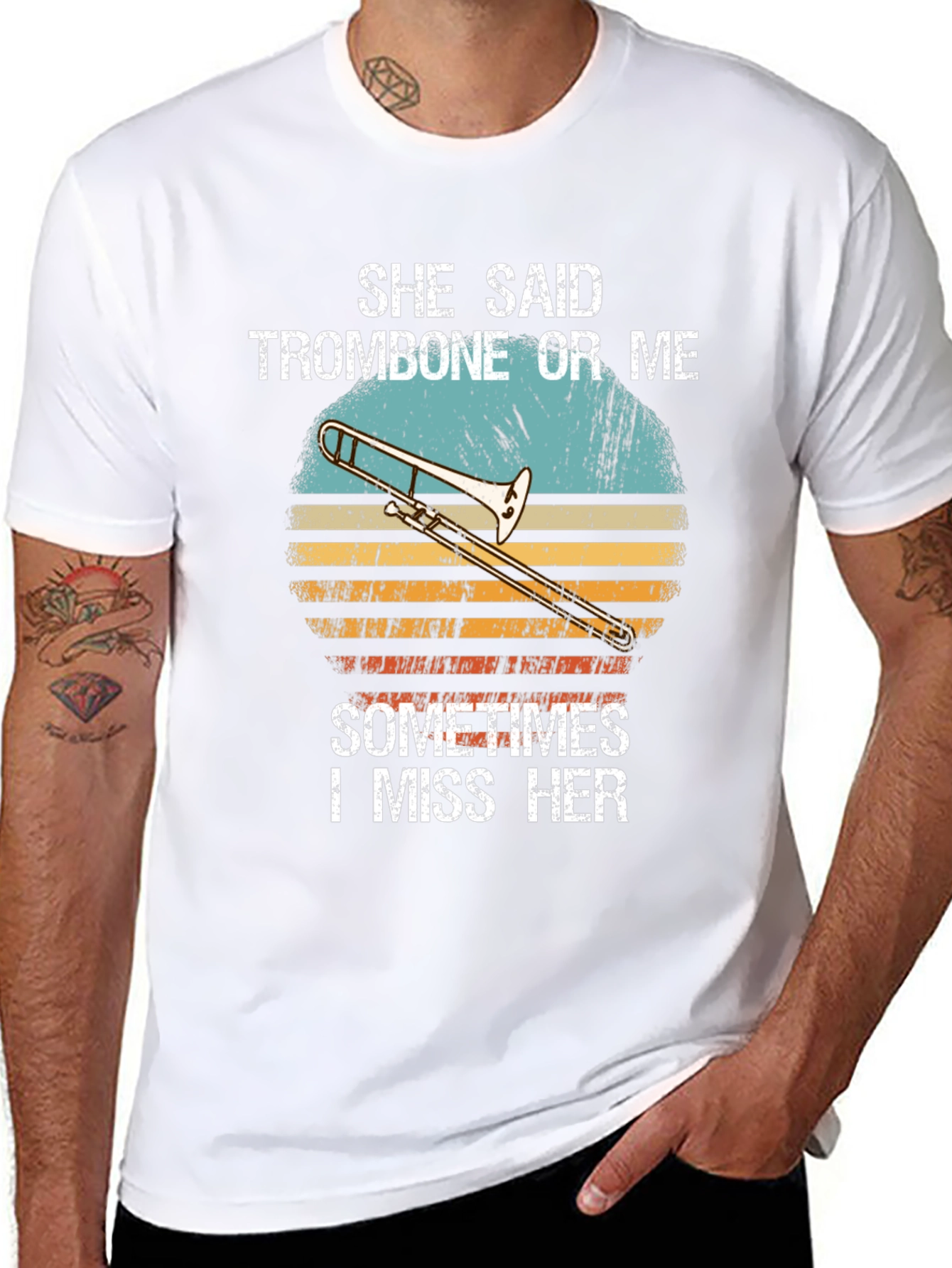 Trombone or Me Graphic T-Shirt