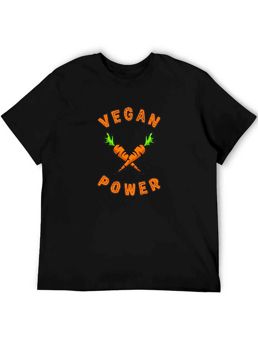 Vegan Power Carrot Graphic Tee