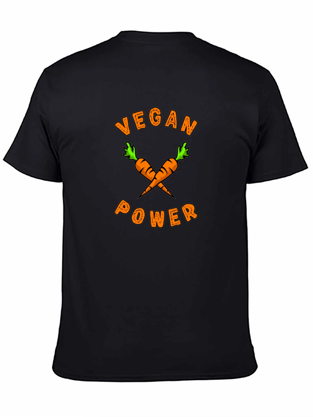 Vegan Power Carrot Graphic Tee