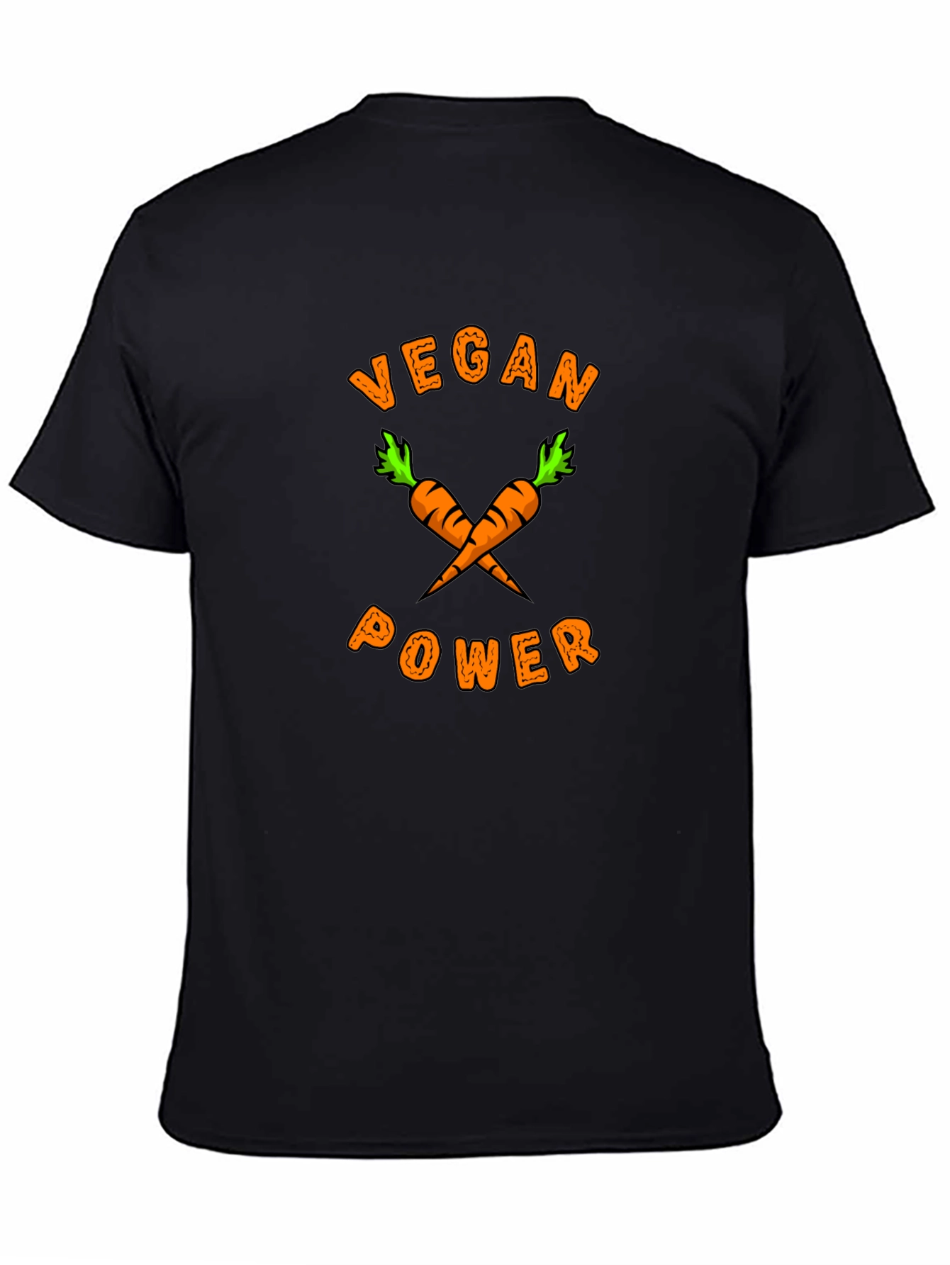 Vegan Power Carrot Graphic Tee