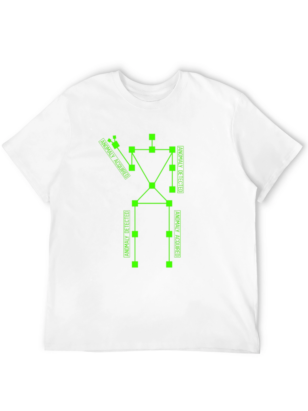 Anomaly Detected Black Graphic Tee