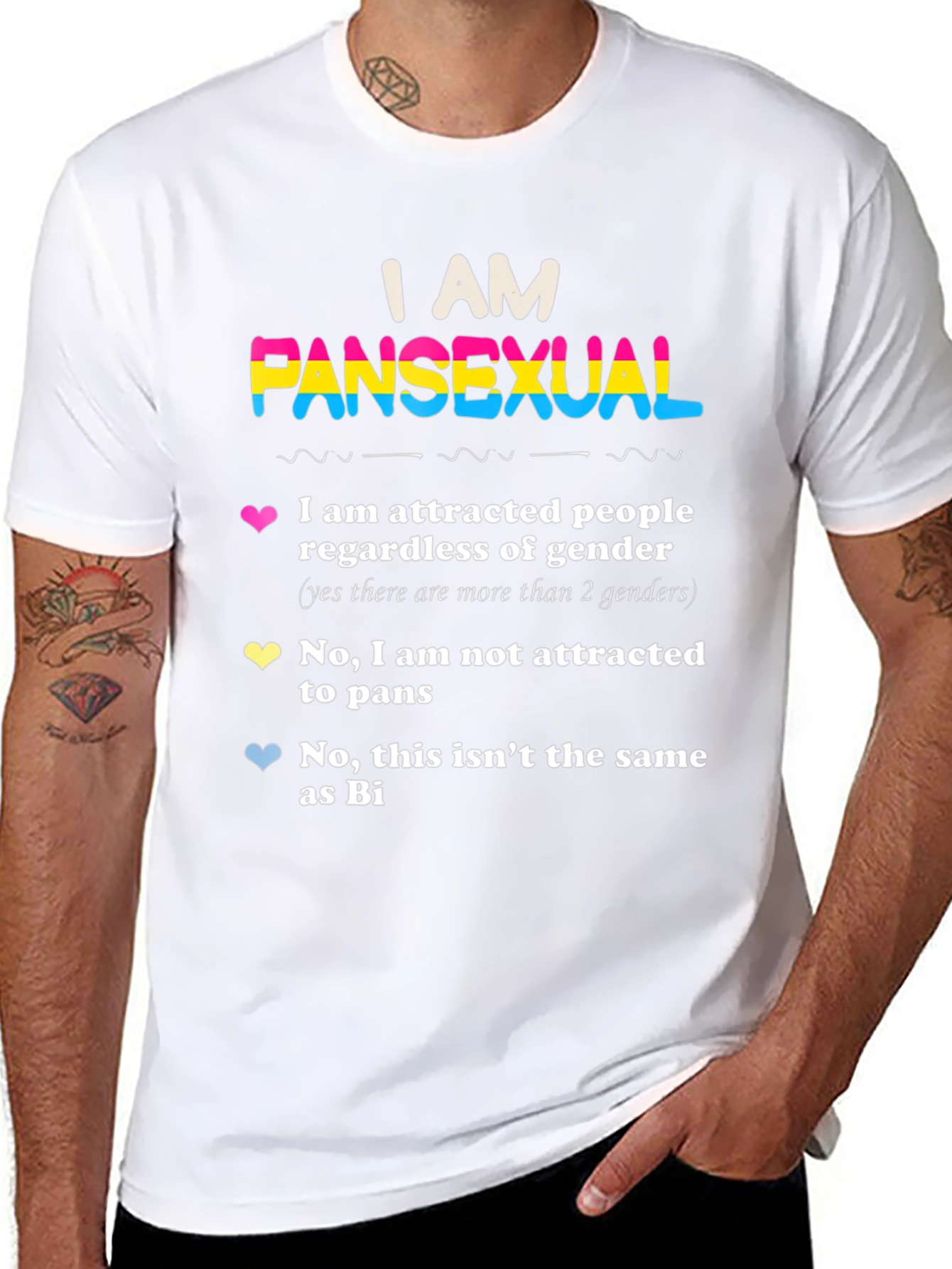 I AM Pansexual Pride T-Shirt