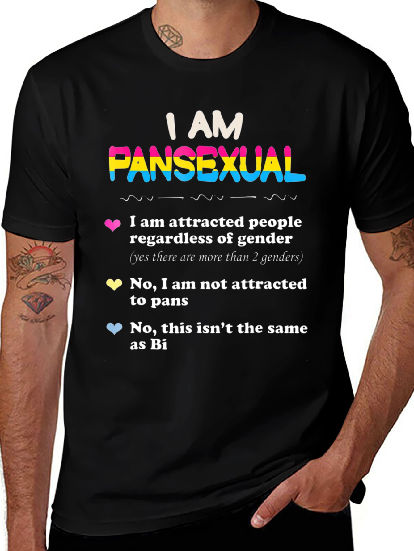 I AM Pansexual Pride T-Shirt