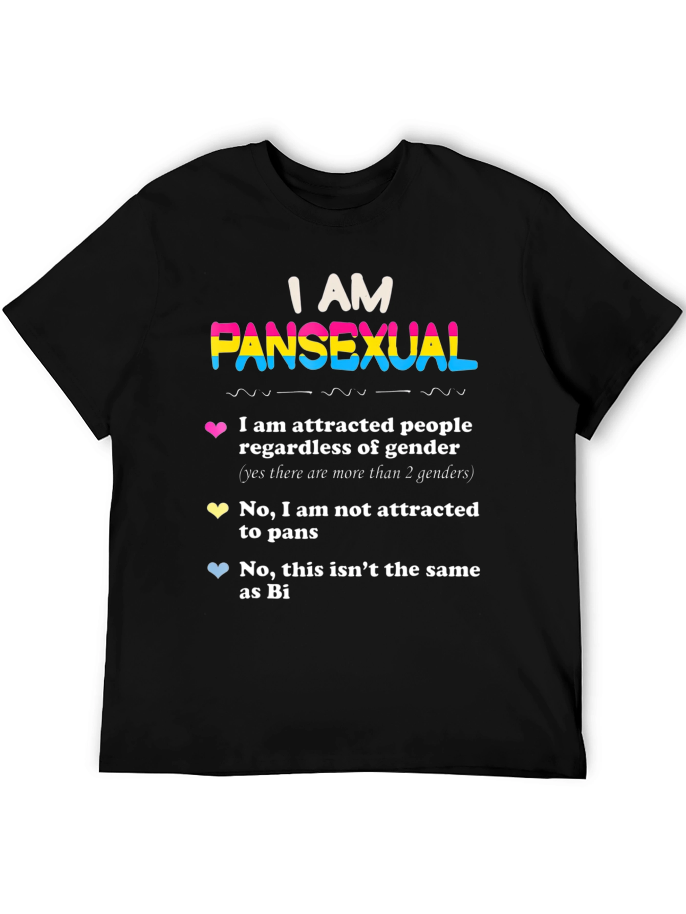 I AM Pansexual Pride T-Shirt