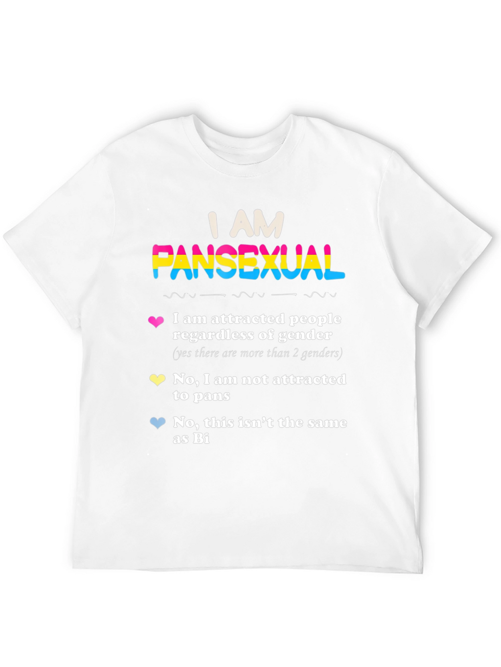 I AM Pansexual Pride T-Shirt