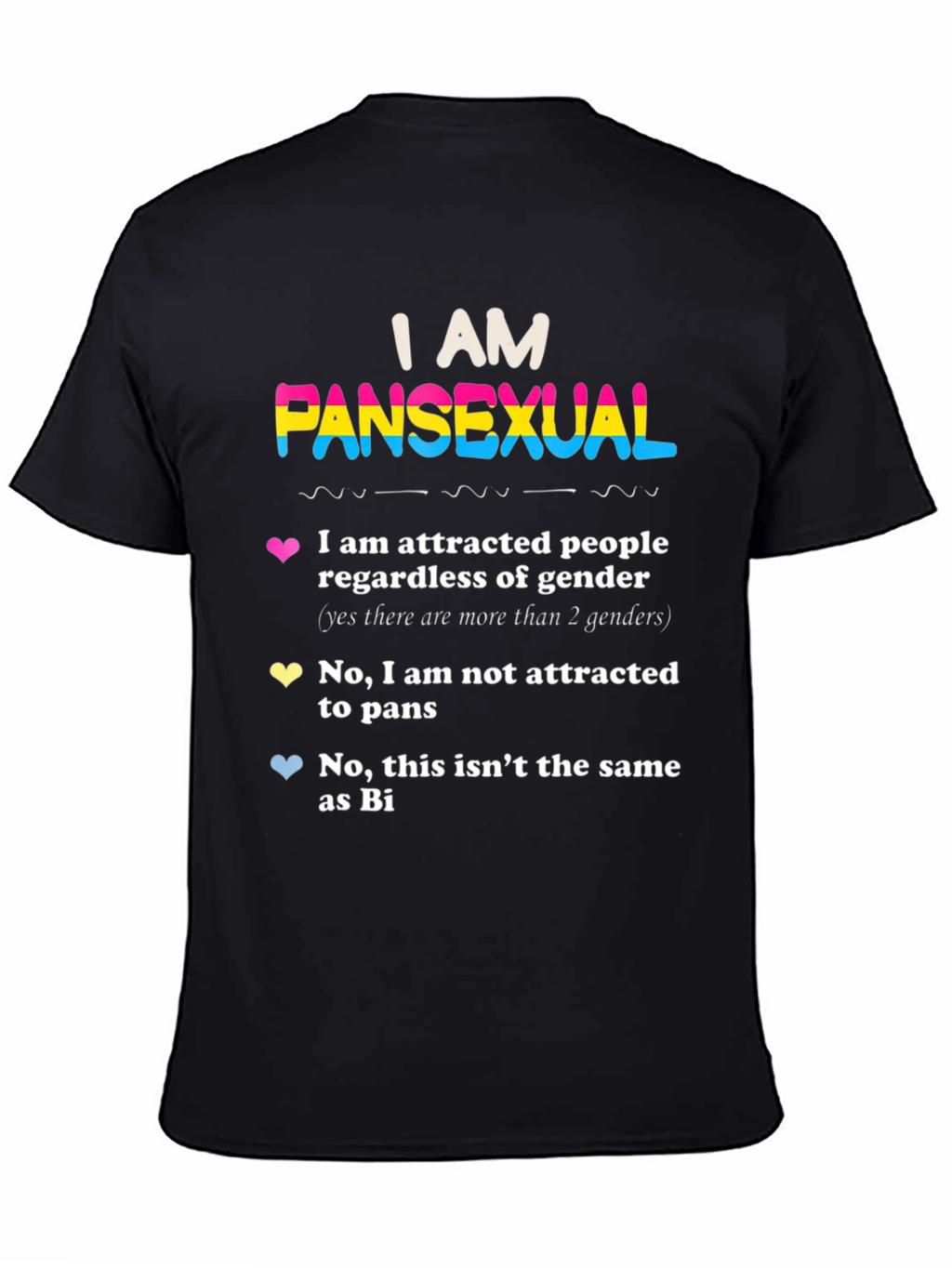 I AM Pansexual Pride T-Shirt