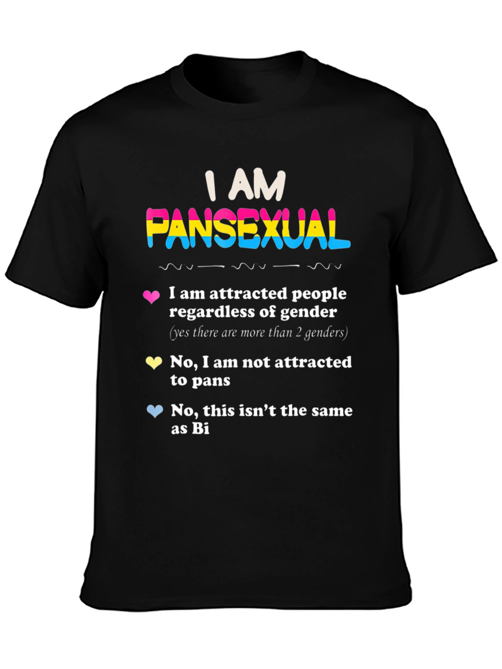I AM Pansexual Pride T-Shirt