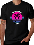 Summer Time Retro Graphic Tee
