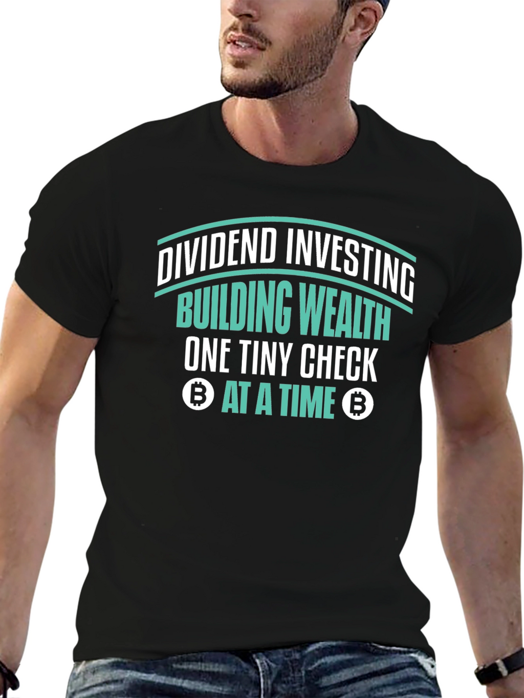 Dividend Investing Bitcoin T-Shirt