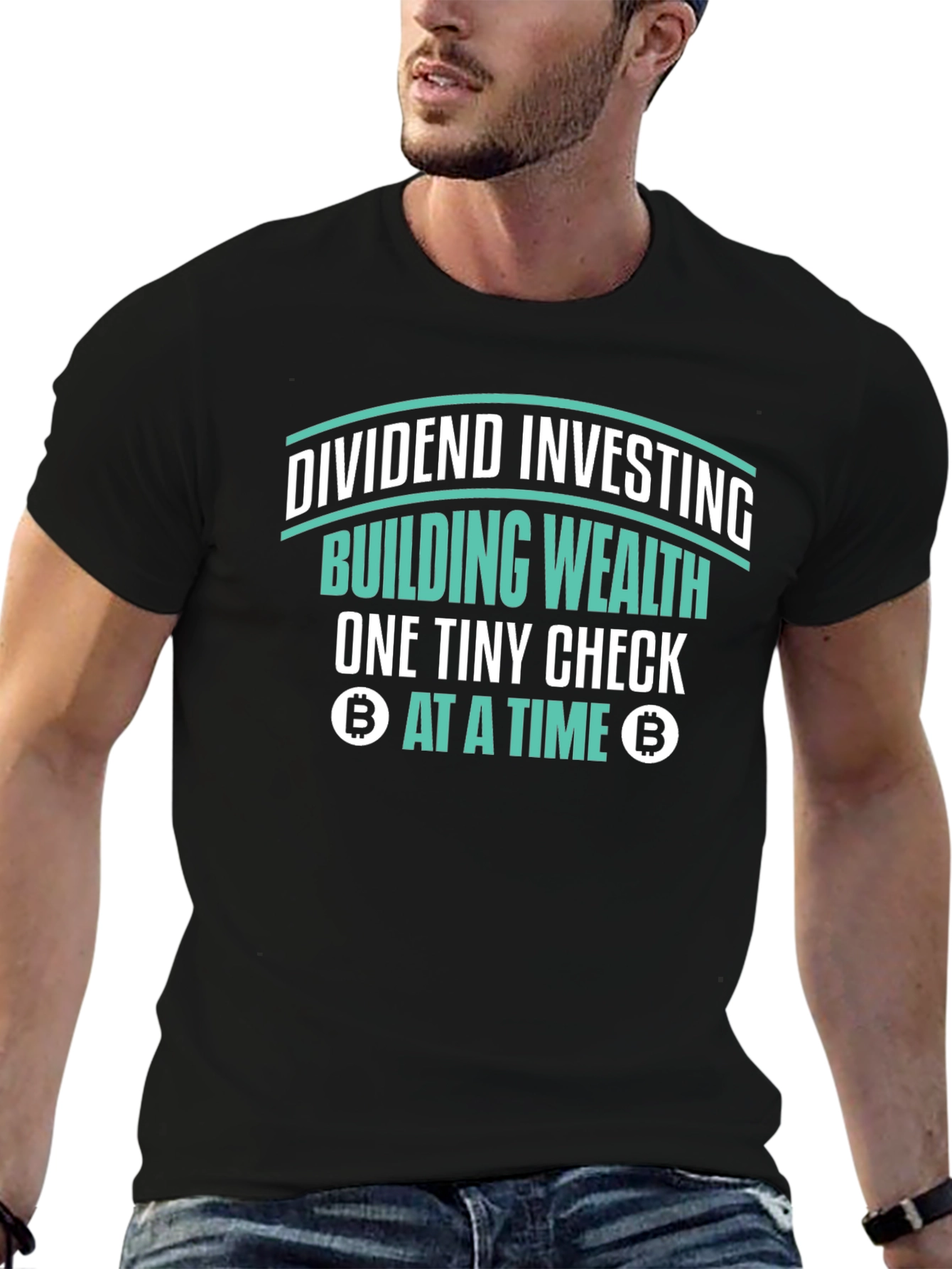 Dividend Investing Bitcoin T-Shirt