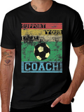 Support Your Local Coach Retro Soccer T-Shirt