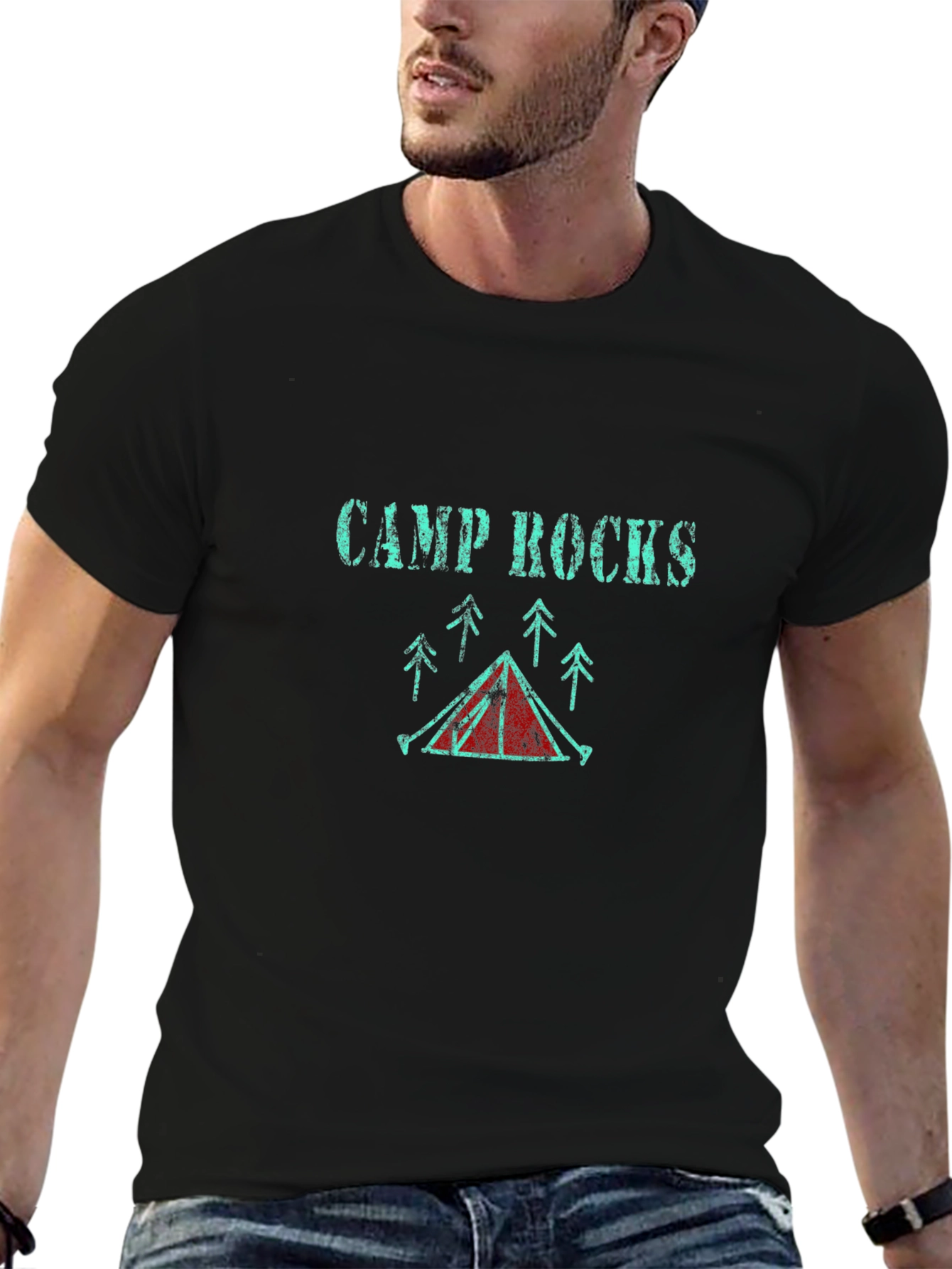 Camp Rocks Graphic Tee - Adventure Ready