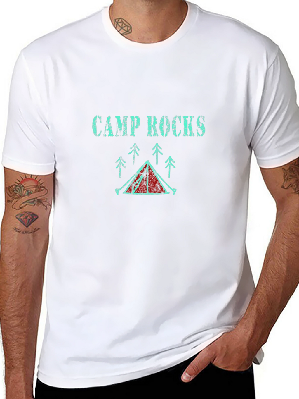 Camp Rocks Graphic Tee - Adventure Ready