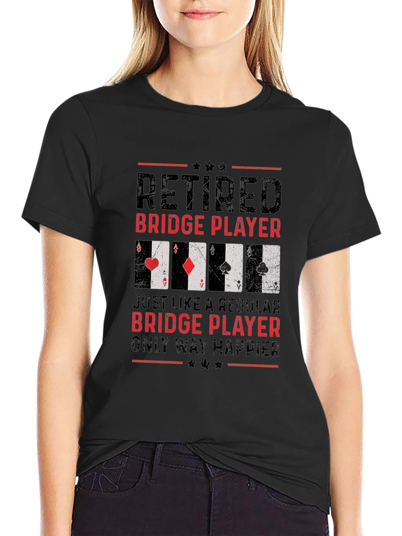 Retired Bridge Player T-Shirt