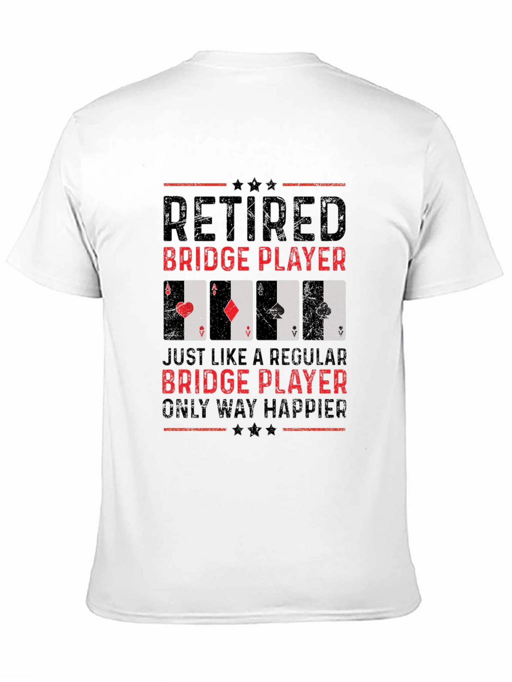 Retired Bridge Player T-Shirt