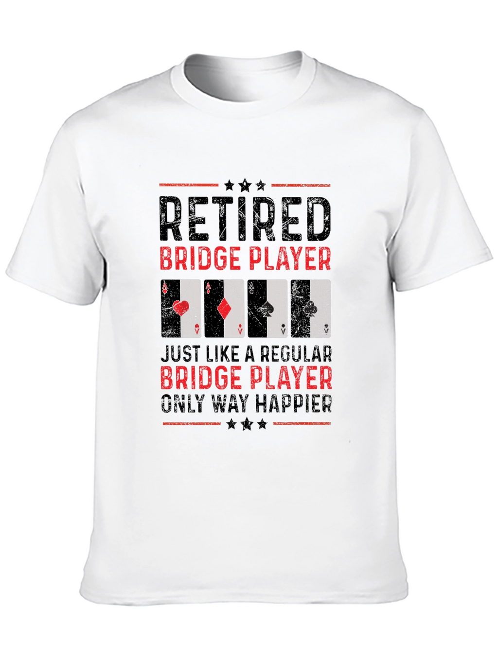 Retired Bridge Player T-Shirt