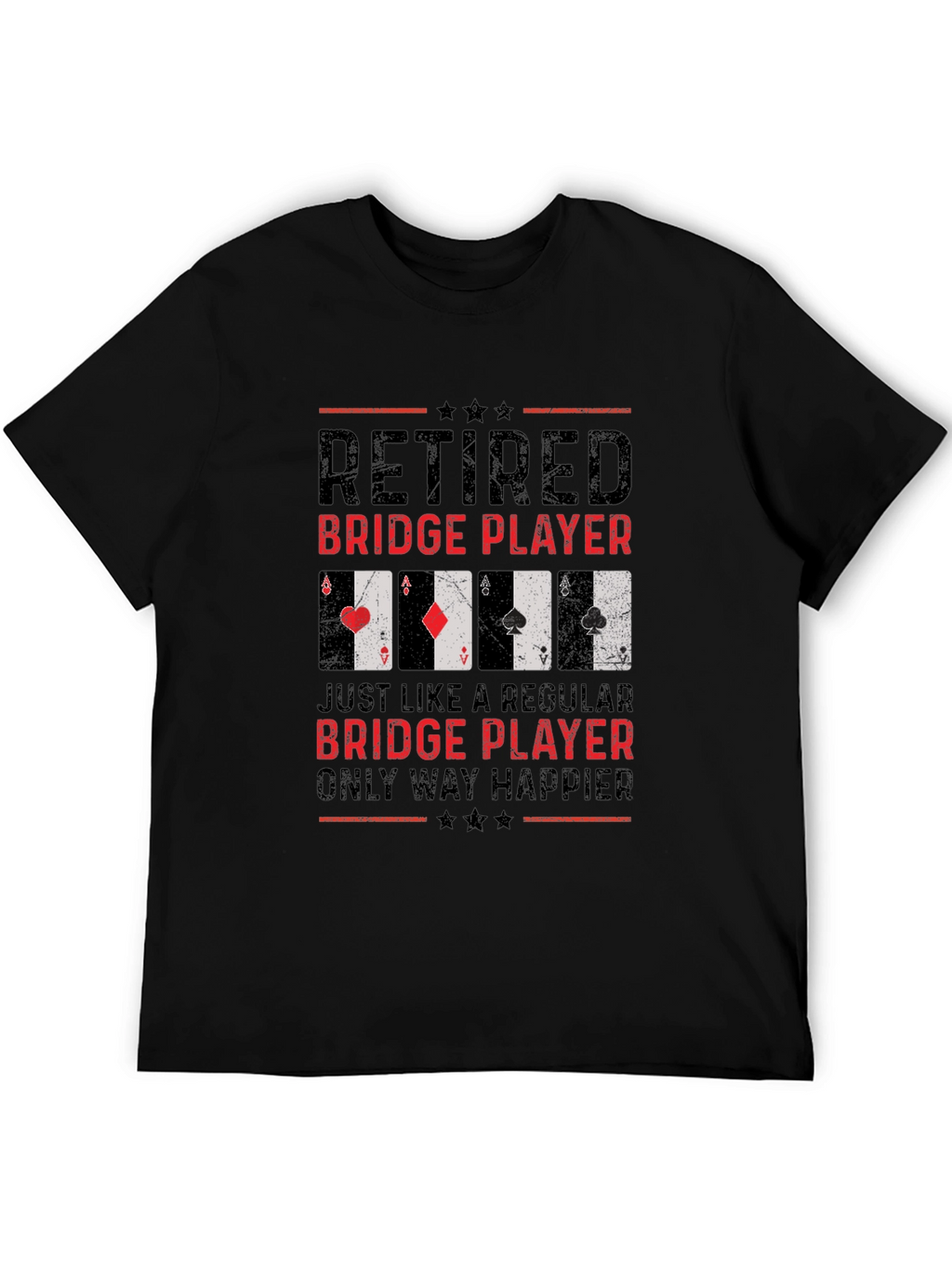 Retired Bridge Player T-Shirt