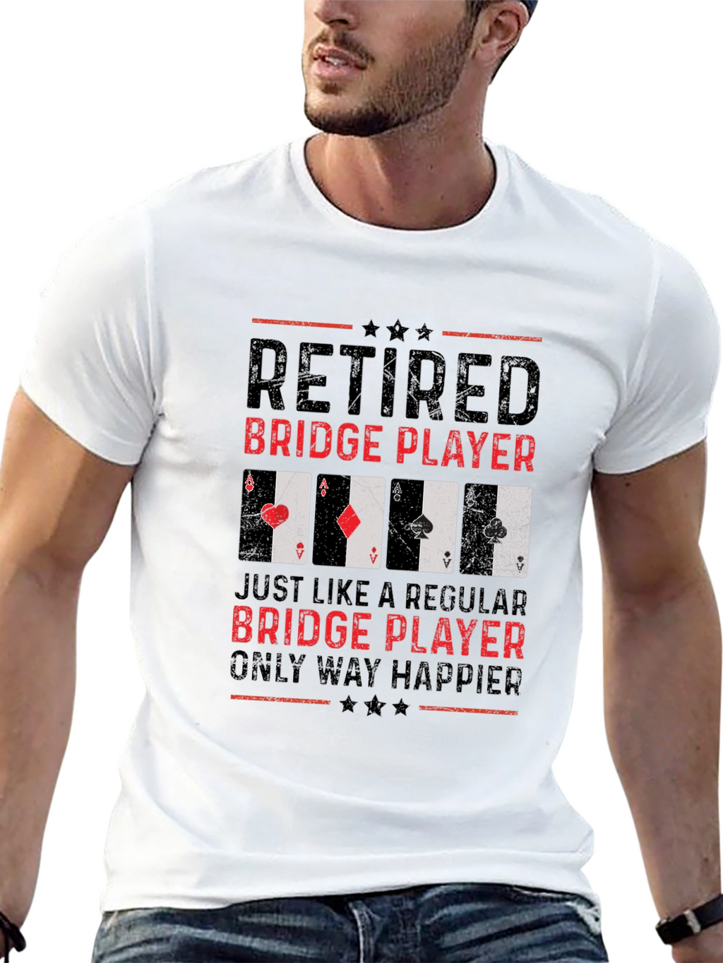 Retired Bridge Player T-Shirt