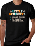 Little Reminders Graphic Tee - Motivational Comfort