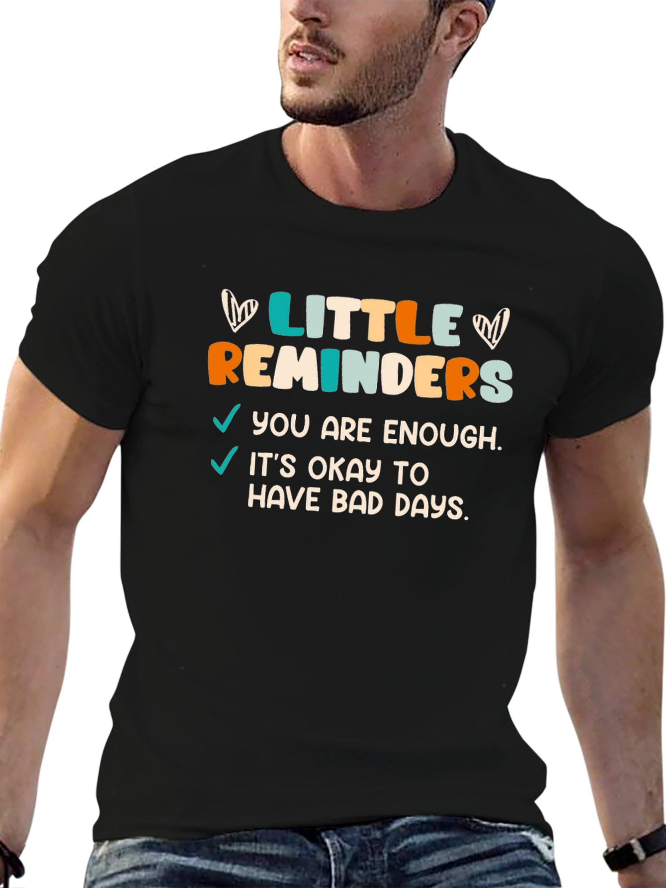 Little Reminders Graphic Tee - Motivational Comfort