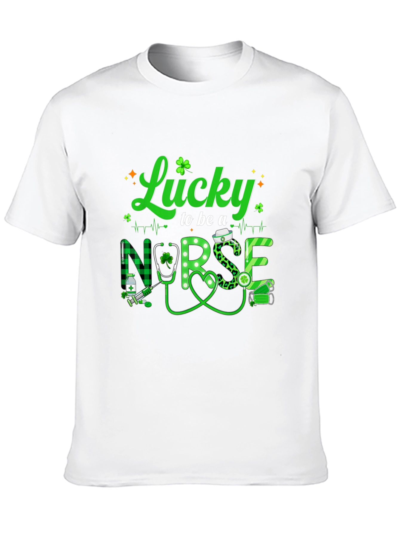 Lucky to be a Nurse St Patricks Day Shirt