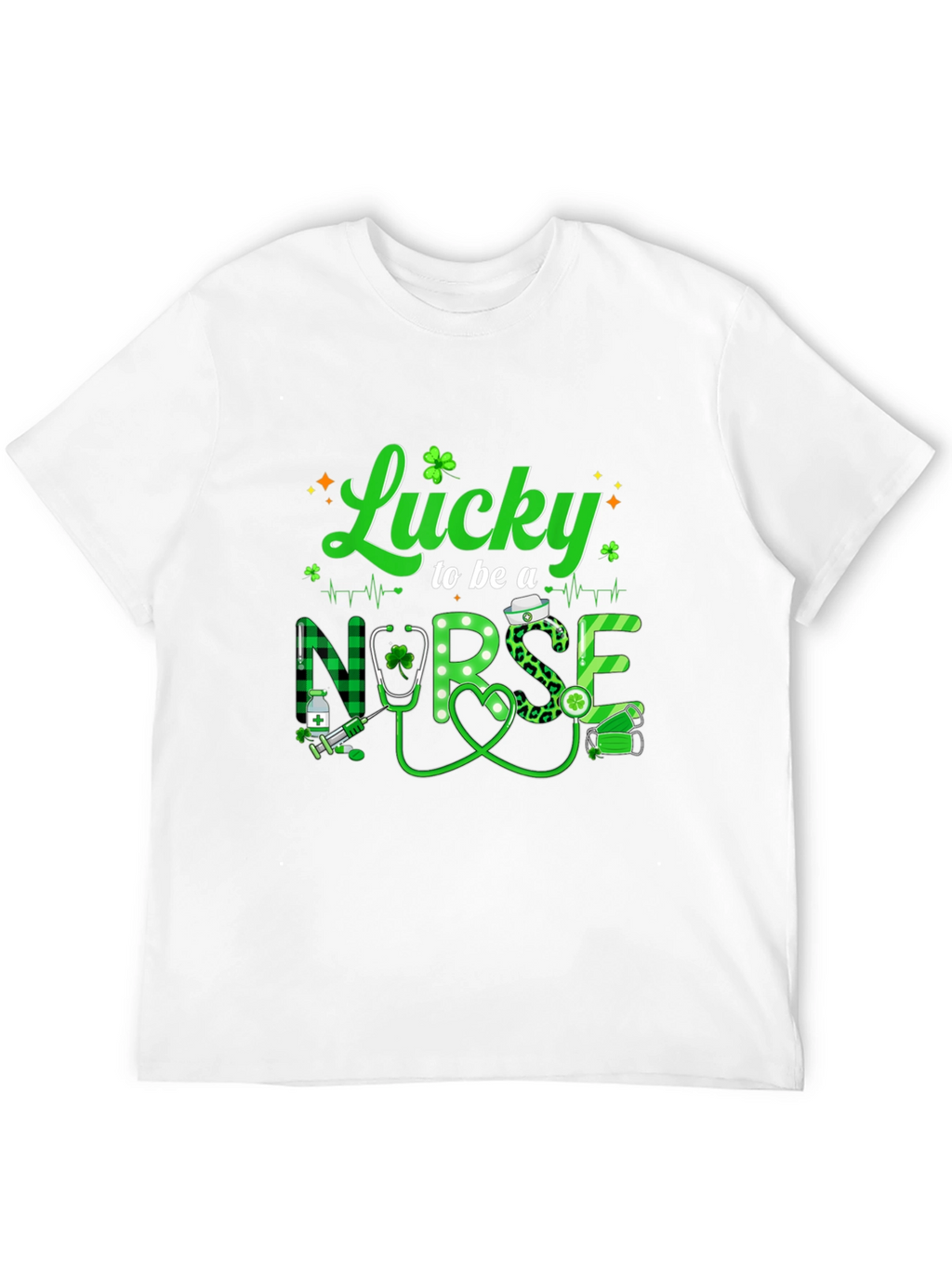 Lucky to be a Nurse St Patricks Day Shirt