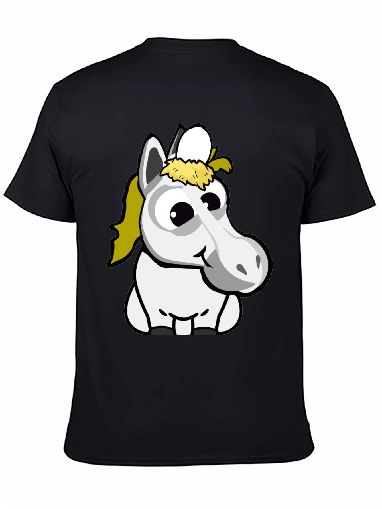 Funny Horse Cartoon T-Shirt