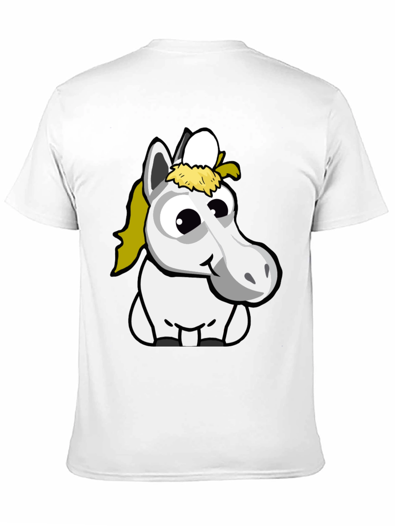 Funny Horse Cartoon T-Shirt