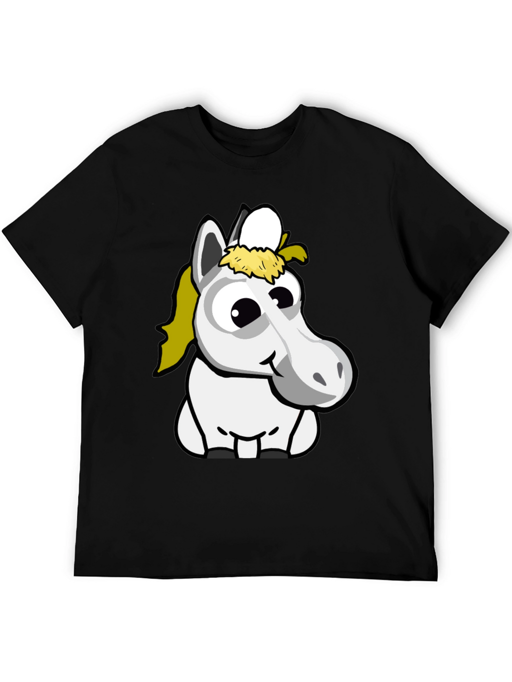 Funny Horse Cartoon T-Shirt