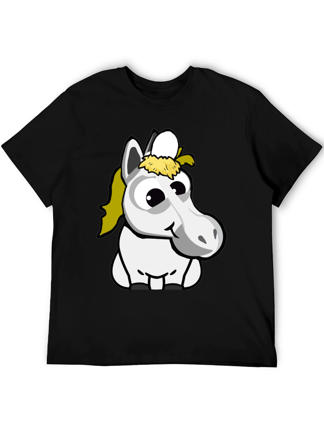 Funny Horse Cartoon T-Shirt