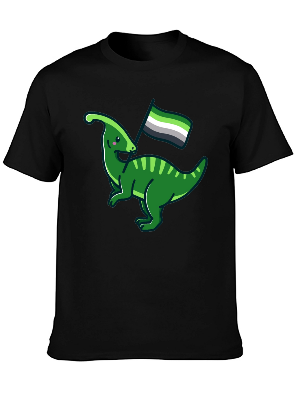 Aromantic Dinosaur Graphic Tee