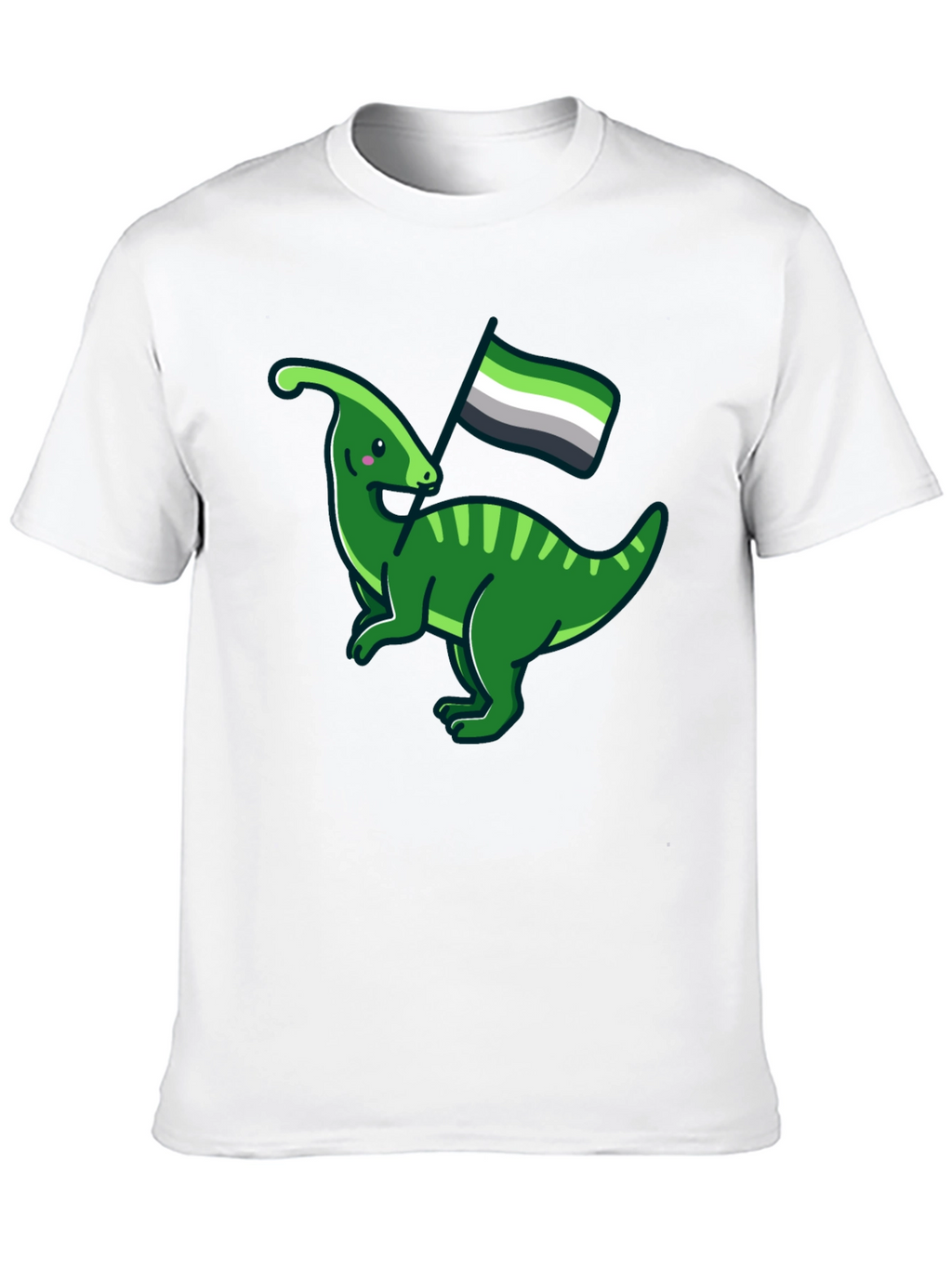 Aromantic Dinosaur Graphic Tee