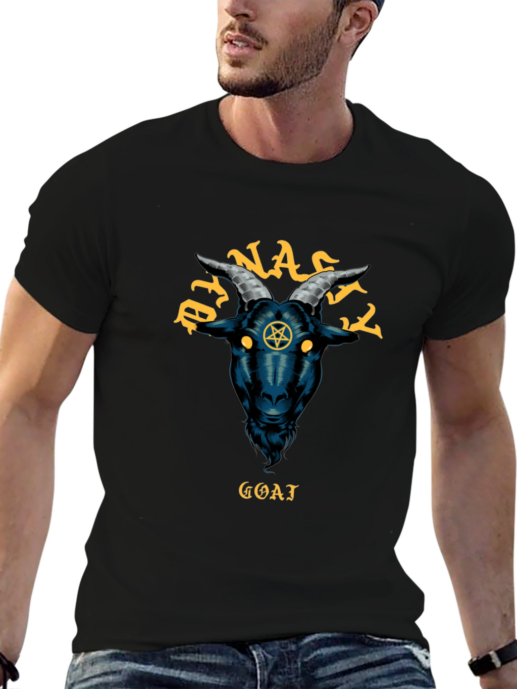 Baphomet Goat T-Shirt - Occult Satanic Tee