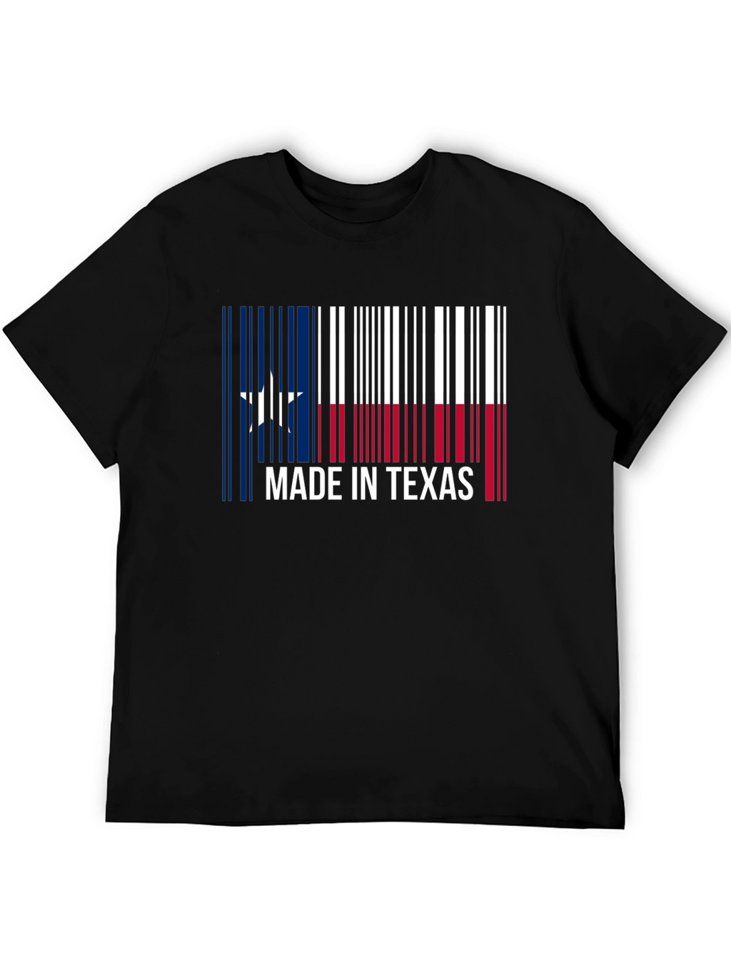Made in Texas Barcode T-Shirt