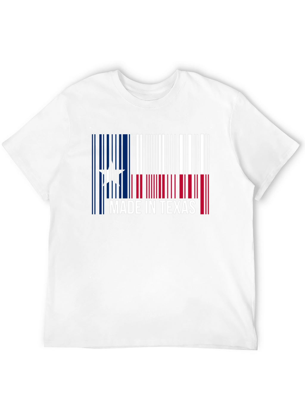 Made in Texas Barcode T-Shirt