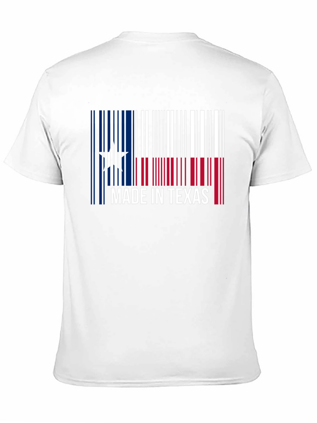 Made in Texas Barcode T-Shirt