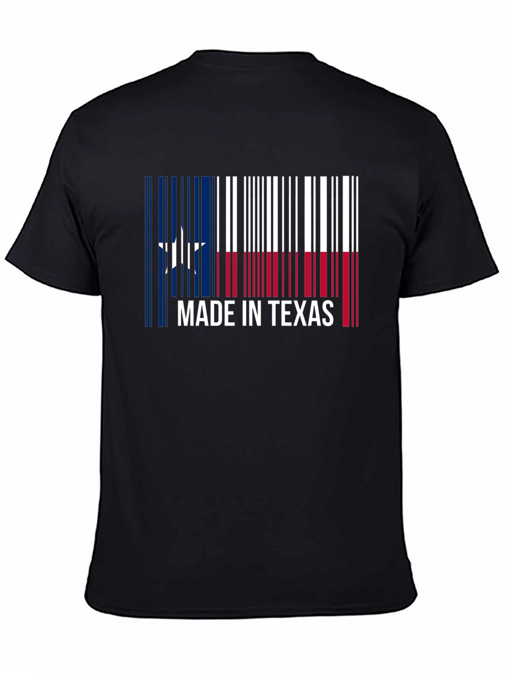 Made in Texas Barcode T-Shirt