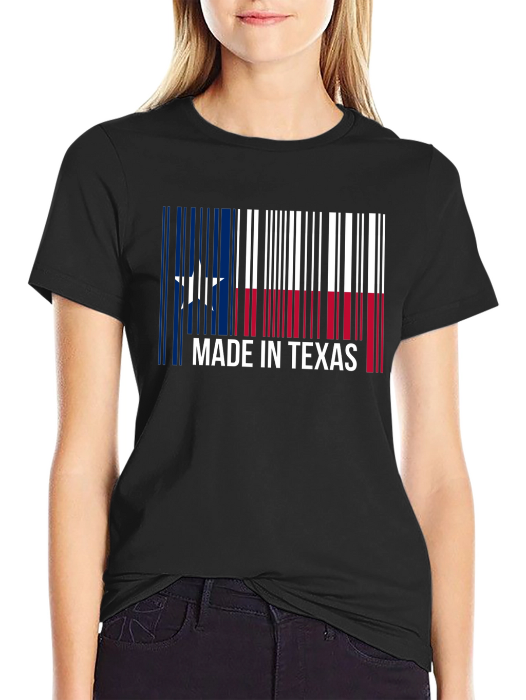 Made in Texas Barcode T-Shirt