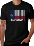 Made in Texas Barcode T-Shirt